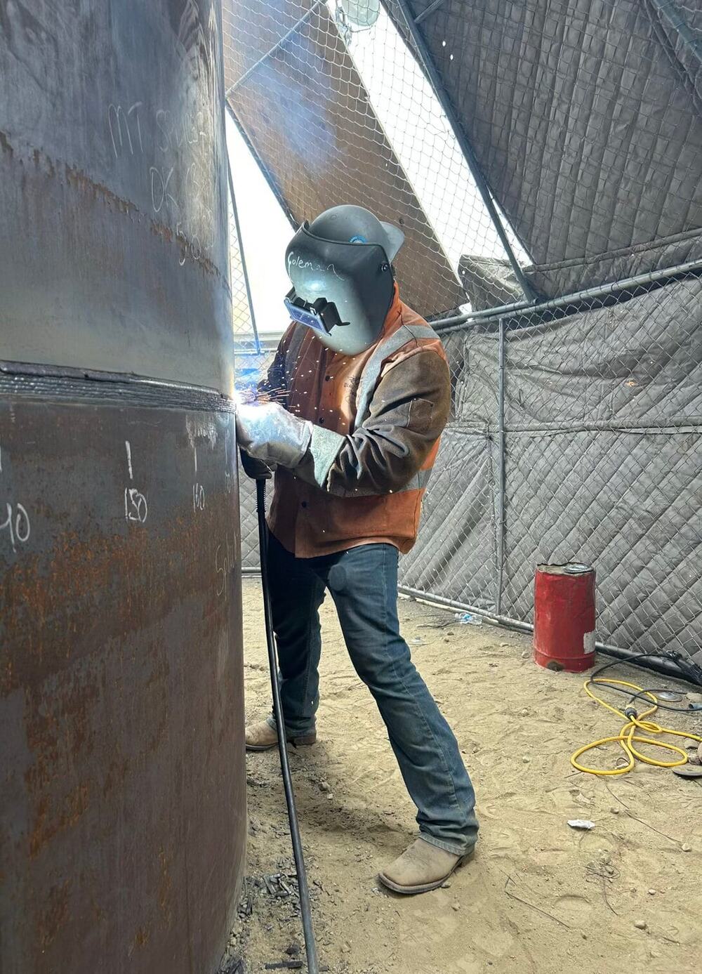 Nick Coleman, Owner/Operator of Eagle Point Welding